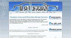 Desktop Screenshot of houstonlxlimo.com